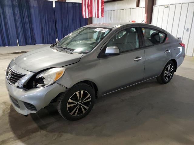 3N1CN7AP9EL844229 - 2014 NISSAN VERSA S SILVER photo 1