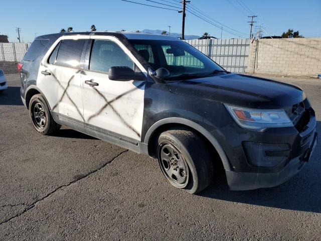 1FM5K8AR8HGB33728 - 2017 FORD EXPLORER POLICE INTERCEPTOR TWO TONE photo 4