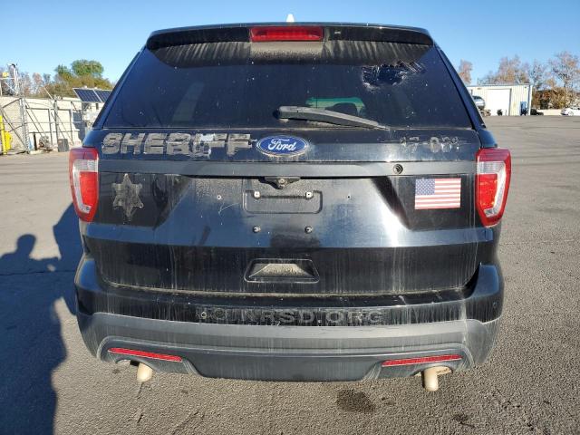 1FM5K8AR8HGB33728 - 2017 FORD EXPLORER POLICE INTERCEPTOR TWO TONE photo 6