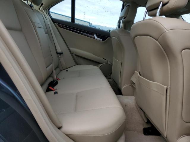 WDDGF8AB3DG131793 - 2013 MERCEDES-BENZ C 300 4MATIC GRAY photo 10