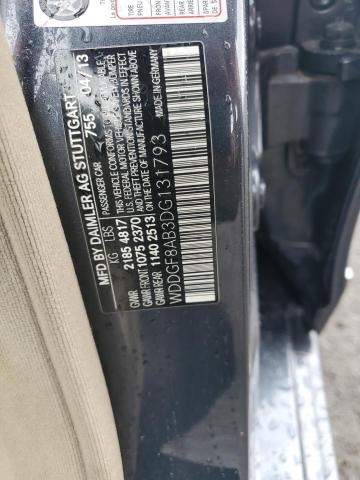 WDDGF8AB3DG131793 - 2013 MERCEDES-BENZ C 300 4MATIC GRAY photo 12