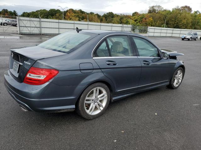 WDDGF8AB3DG131793 - 2013 MERCEDES-BENZ C 300 4MATIC GRAY photo 3