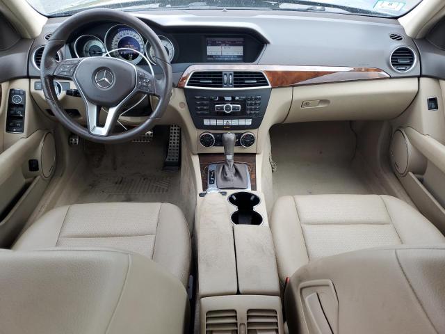 WDDGF8AB3DG131793 - 2013 MERCEDES-BENZ C 300 4MATIC GRAY photo 8