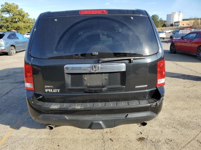 5FNYF3H39FB026804 - 2015 HONDA PILOT SE BLACK photo 6