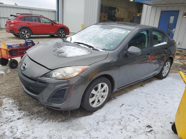 JM1BL1SF8A1330116 - 2010 MAZDA 3 I GRAY photo 1