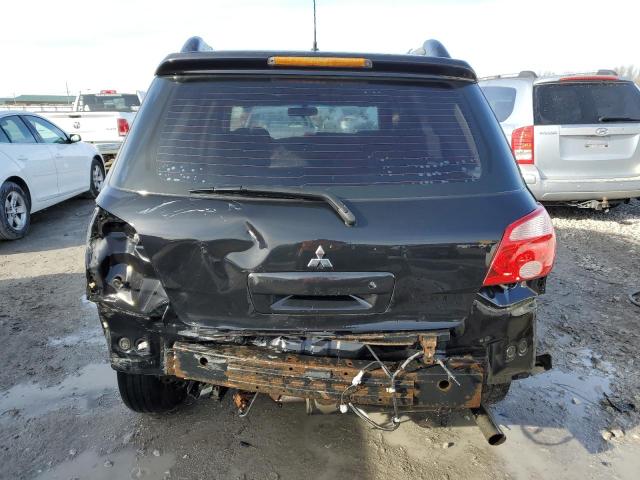 JA4LX31F45U001689 - 2005 MITSUBISHI OUTLANDER LS BLACK photo 6