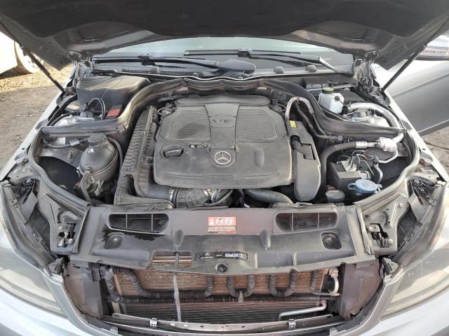 WDDGF8AB6EA942461 - 2014 MERCEDES-BENZ C 300 4MATIC GRAY photo 11