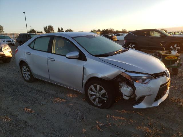 5YFBURHE6GP449880 - 2016 TOYOTA COROLLA L SILVER photo 4