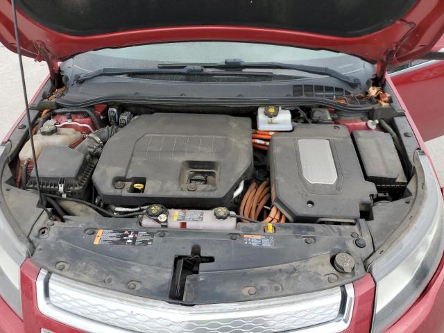 1G1RB6E48CU105147 - 2012 CHEVROLET VOLT RED photo 11