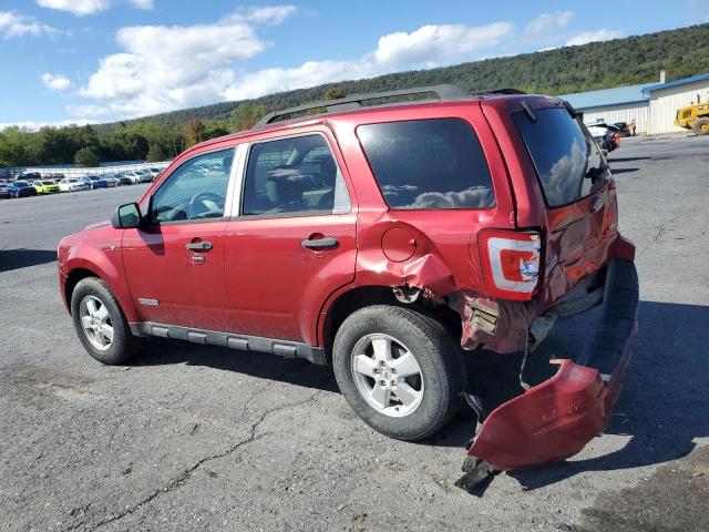 1FMCU931X8KA28541 - 2008 FORD ESCAPE XLT Червоний фото 2