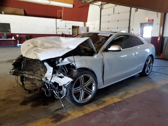 WAUCGAFR1DA032571 - 2013 AUDI S5 PREMIUM PLUS თეთრი ფოტო 1