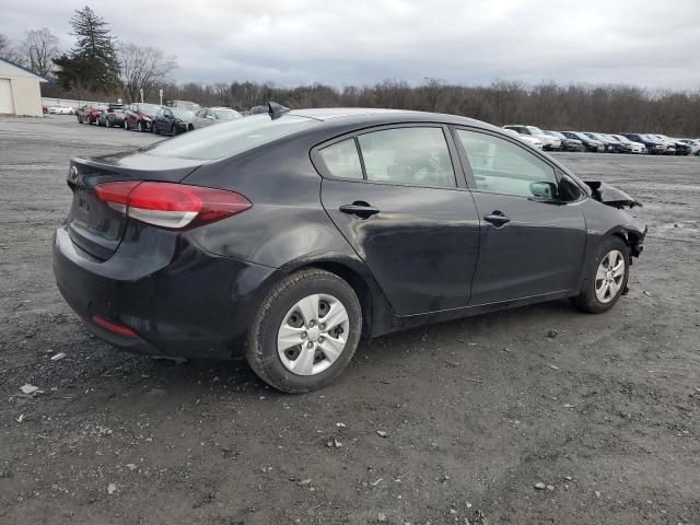 3KPFK4A76JE212613 - 2018 KIA FORTE LX BLACK photo 3