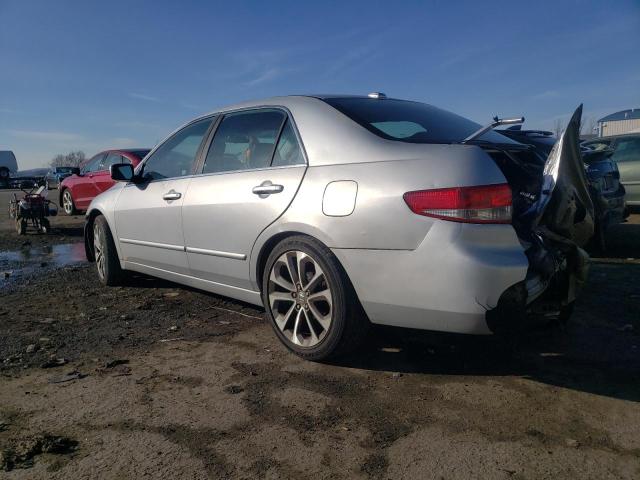 1HGCM56894A002603 - 2004 HONDA ACCORD EX SILVER photo 2