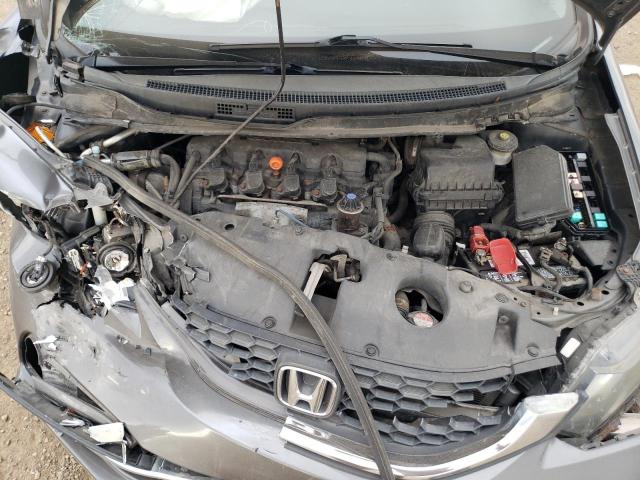 19XFB2F55DE001399 - 2013 HONDA CIVIC LX GRAY photo 11