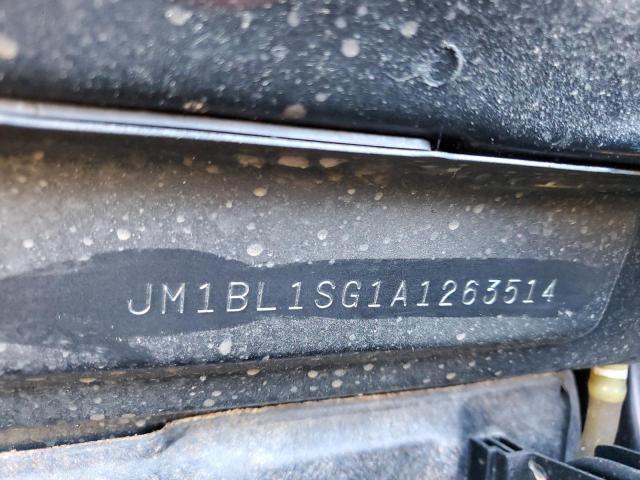 JM1BL1SG1A1263514 - 2010 MAZDA 3 I GRAY photo 12