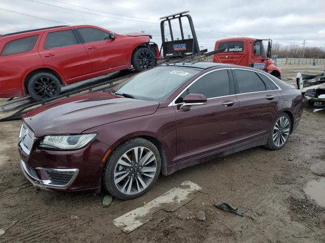 3LN6L5F97HR630450 - 2017 LINCOLN MKZ RESERVE ბურგუნდია ფოტო 1