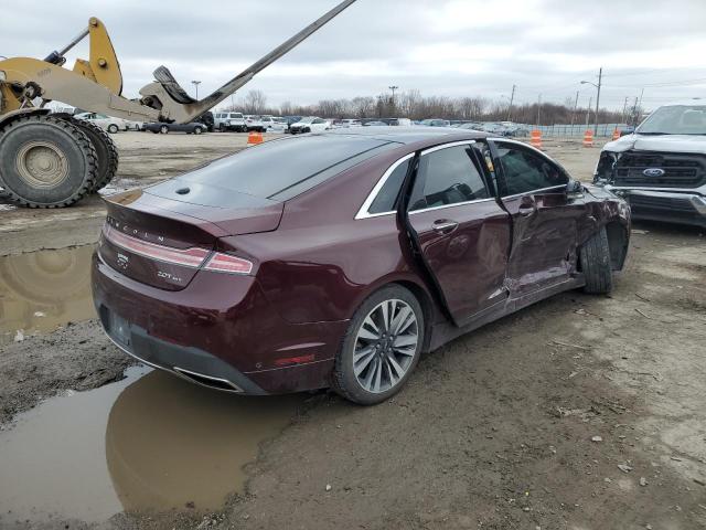 3LN6L5F97HR630450 - 2017 LINCOLN MKZ RESERVE ბურგუნდია ფოტო 3