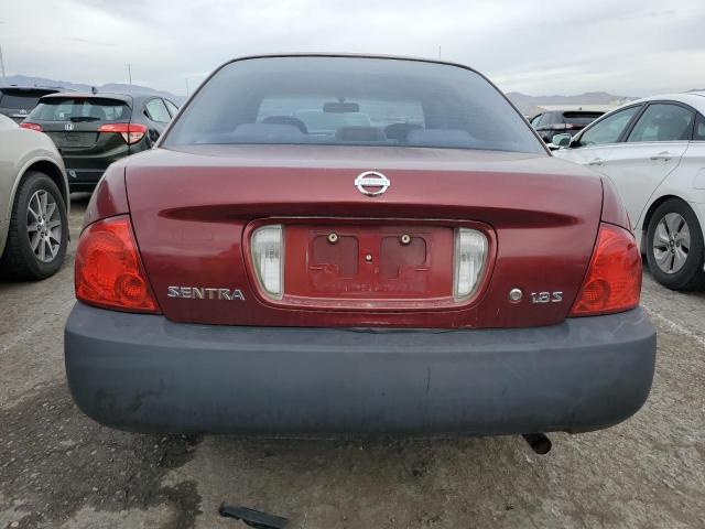 3N1CB51D56L510347 - 2006 NISSAN SENTRA 1.8 BURGUNDY photo 6