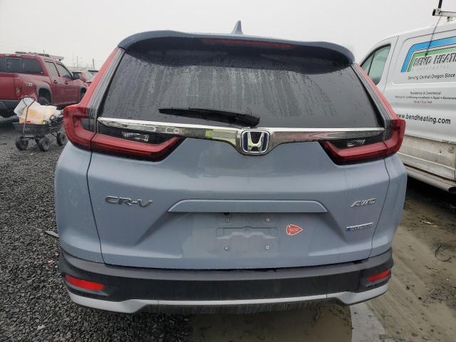 7FART6H59ME019157 - 2021 HONDA CR-V EX BLUE photo 6