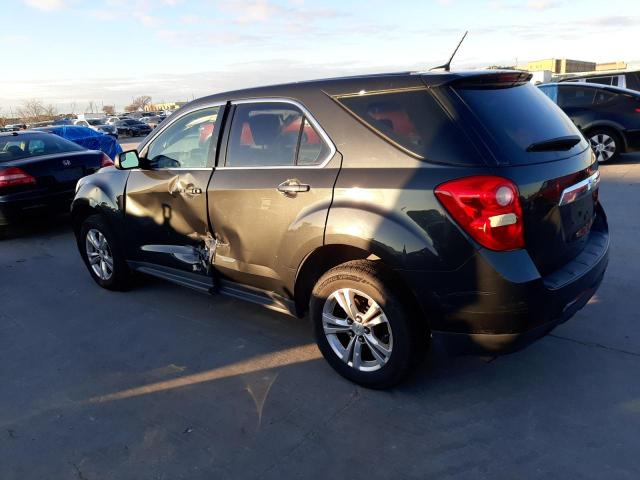 2GNALBEK2D1269491 - 2013 CHEVROLET EQUINOX LS BLACK photo 2