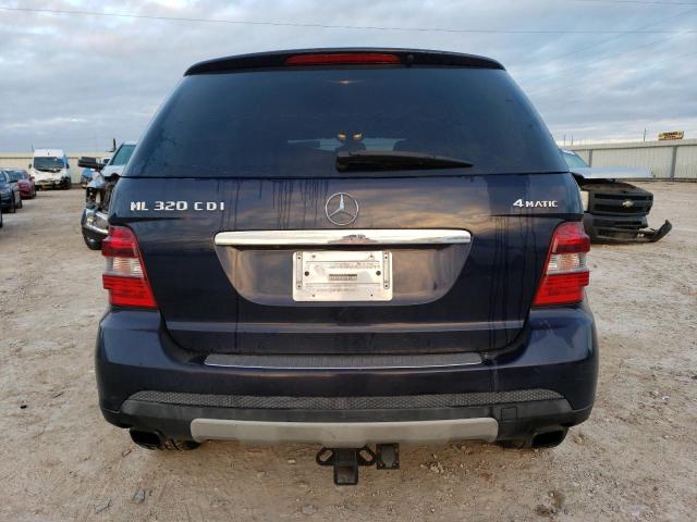 4JGBB22EX8A377654 - 2008 MERCEDES-BENZ ML 320 CDI BLACK photo 6