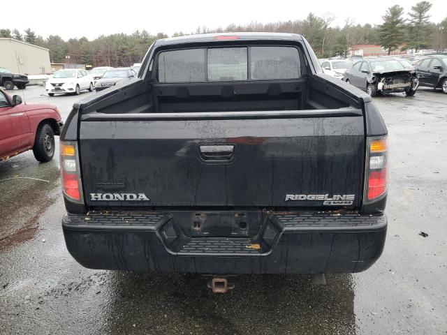 2HJYK165X6H565247 - 2006 HONDA RIDGELINE RTL BLACK photo 6