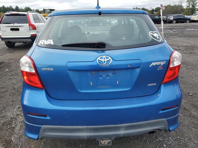 2T1LE4EE6AC016849 - 2010 TOYOTA COROLLA MA S BLUE photo 6