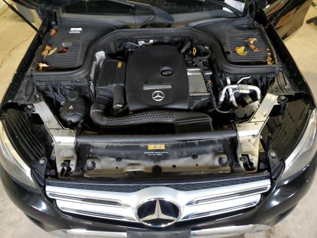 WDC0G4KB4JV078894 - 2018 MERCEDES-BENZ GLC 300 4MATIC BLACK photo 11