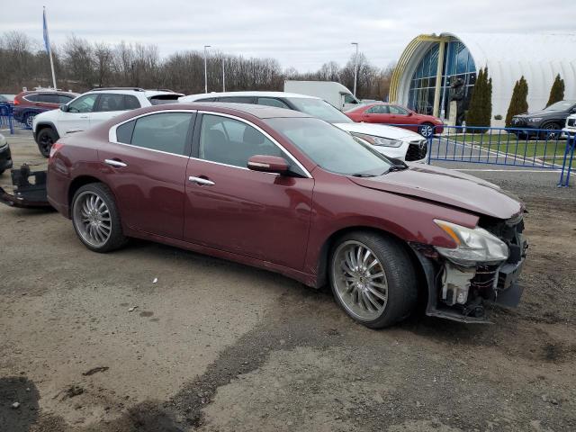 1N4AA51E49C843290 - 2009 NISSAN MAXIMA S BURGUNDY photo 4