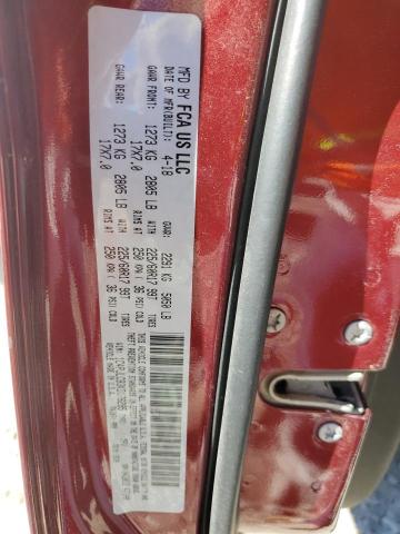 1C4PJLCB3KD178295 - 2019 JEEP CHEROKEE LATITUDE Rouge photo 12