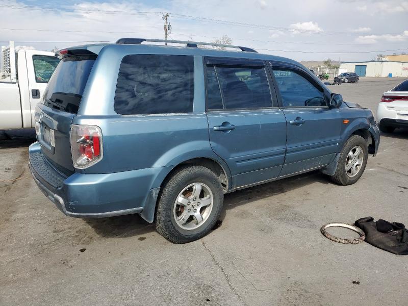 5FNYF28586B021640 - 2006 HONDA PILOT EX GREEN photo 3