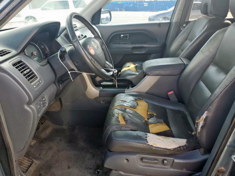 5FNYF28586B021640 - 2006 HONDA PILOT EX GREEN photo 7