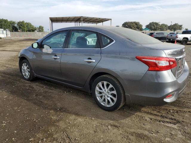 3N1AB7AP5KY443470 - 2019 NISSAN SENTRA S SILVER photo 2