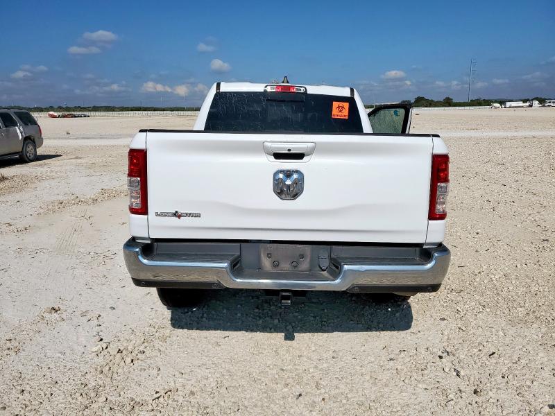 1C6RREFG4MN816479 - 2021 RAM 1500 BIG HORN/LONE STAR WHITE photo 6