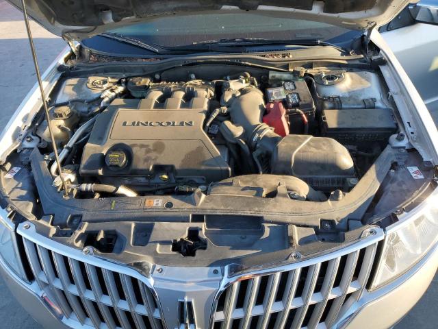 3LNHL2GC2BR760144 - 2011 LINCOLN MKZ SILVER photo 11