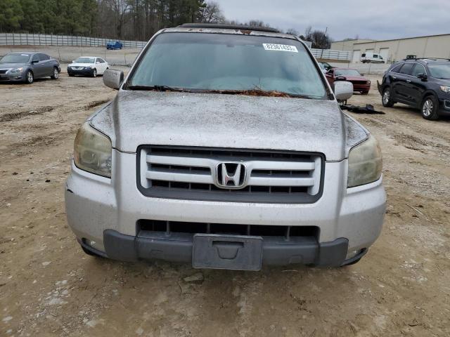 5FNYF28537B009333 - 2007 HONDA PILOT EXL SILVER photo 5