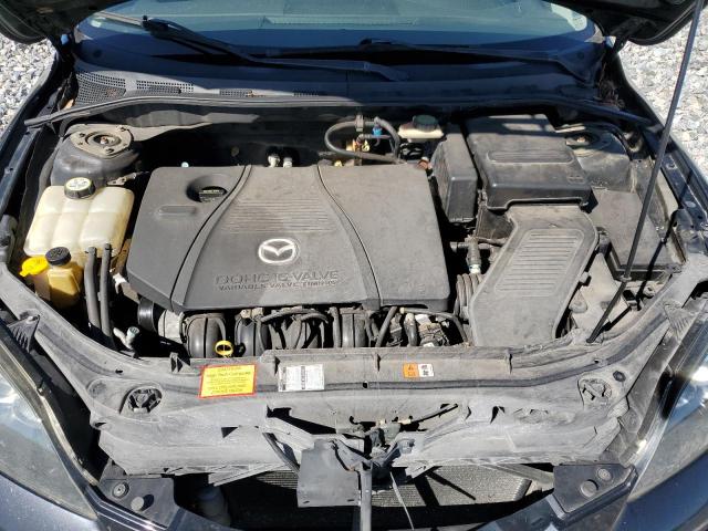 JM1BK343251242668 - 2005 MAZDA 3 HATCHBACK Қара фото 11