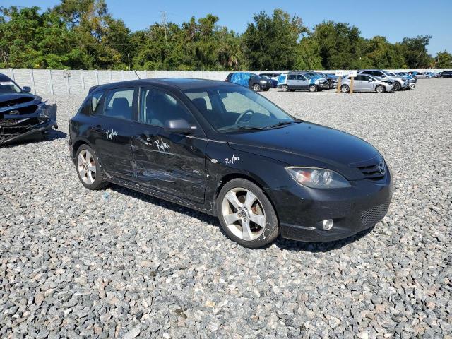 JM1BK343251242668 - 2005 MAZDA 3 HATCHBACK Қара фото 4