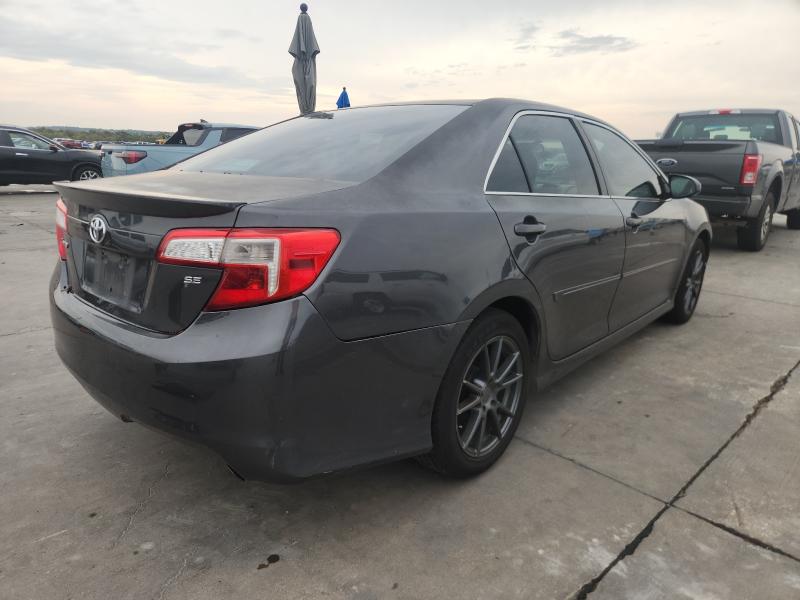 4T1BF1FK3EU742037 - 2014 TOYOTA CAMRY L GRAY photo 3