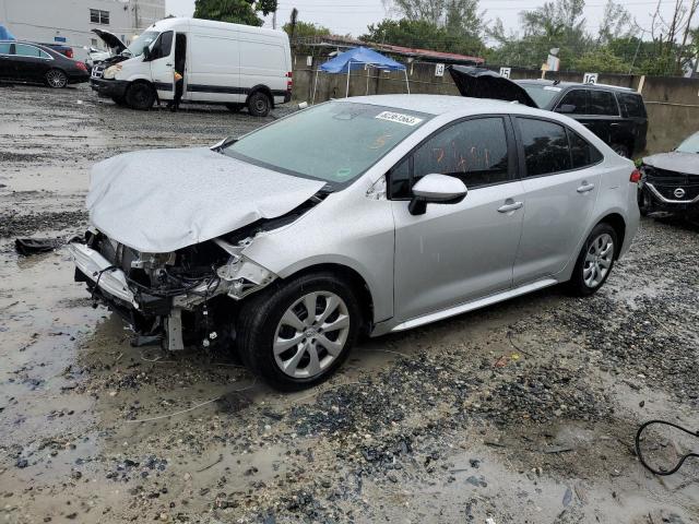 5YFB4MDE2PP073011 - 2023 TOYOTA COROLLA LE SILVER photo 1