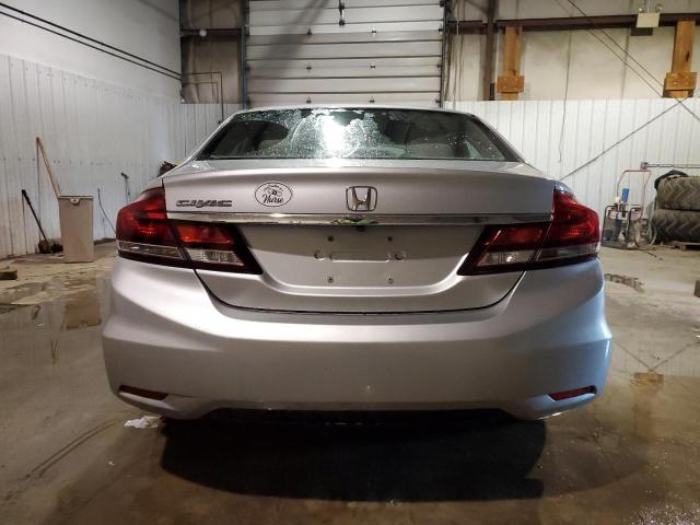 19XFB2F8XDE255295 - 2013 HONDA CIVIC EX SILVER photo 6