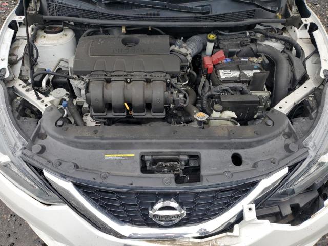 3N1AB7AP3GY269079 - 2016 NISSAN SENTRA S WHITE photo 11