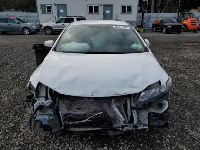 19XFB2F75FE275044 - 2015 HONDA CIVIC SE WHITE photo 5