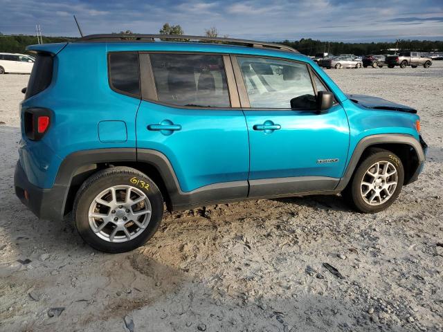 ZACNJAAB7KPK56719 - 2019 JEEP RENEGADE SPORT Синьо-зелений фото 3