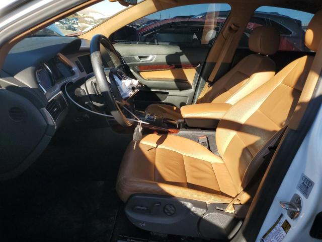 WAUKGAFB6BN055008 - 2011 AUDI A6 PRESTIGE თეთრი ფოტო 7
