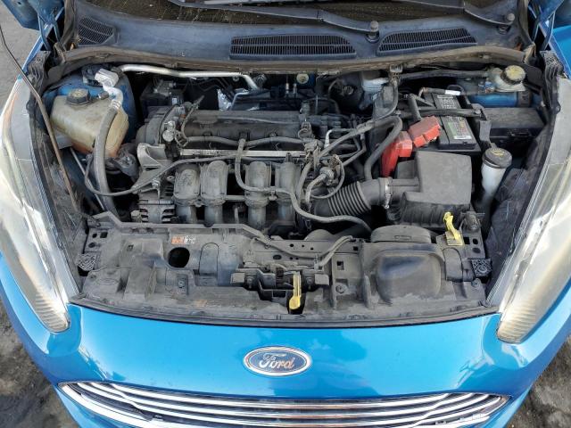 3FADP4BJ2HM118575 - 2017 FORD FIESTA SE BLUE photo 11