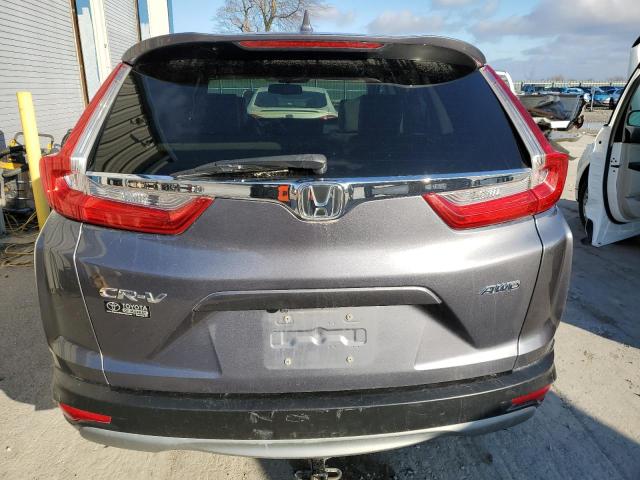 5J6RW2H84HL044311 - 2017 HONDA CR-V EXL GRAY photo 6