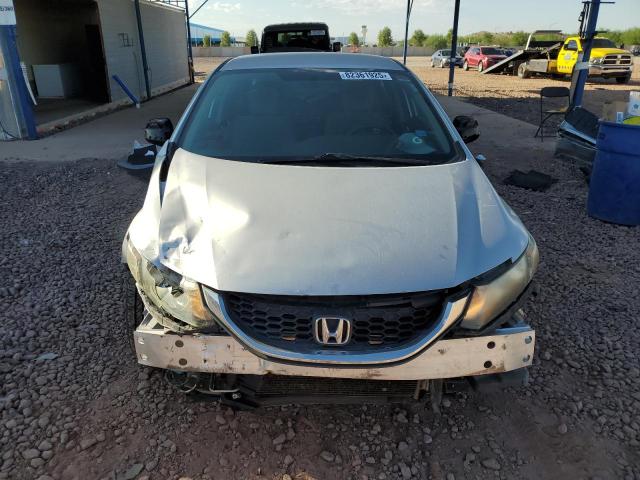 19XFB2E59DE014867 - 2013 HONDA CIVIC LX SILVER photo 5