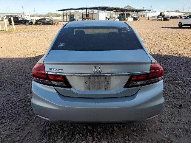 19XFB2E59DE014867 - 2013 HONDA CIVIC LX SILVER photo 6