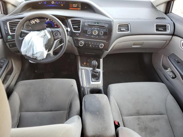 19XFB2E59DE014867 - 2013 HONDA CIVIC LX SILVER photo 8